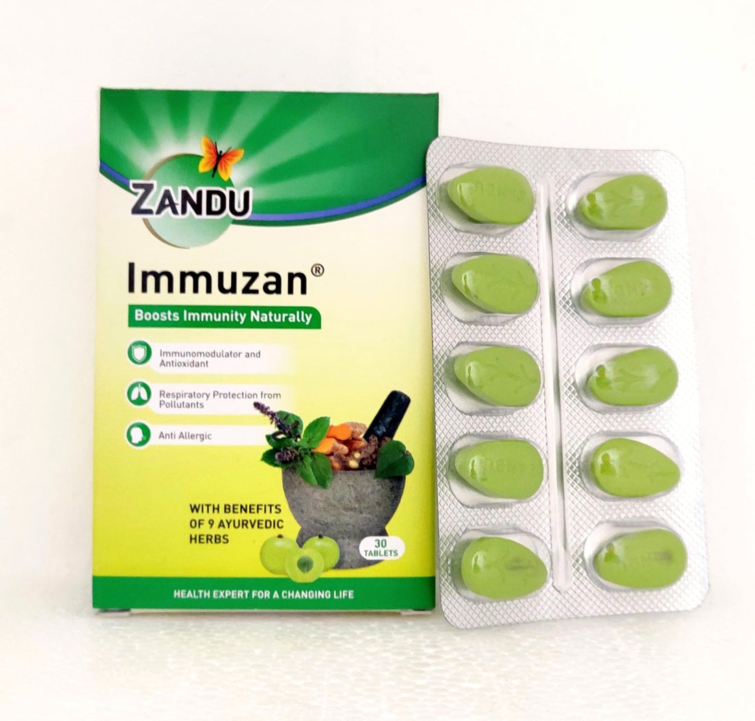 Shop Immuzan tablets - 30Tablets at price 150.00 from Zandu Online - Ayush Care