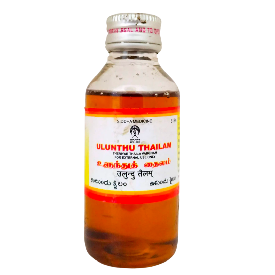 Shop Impcops Ulunthu Thailam 100ml at price 102.00 from Impcops Online - Ayush Care