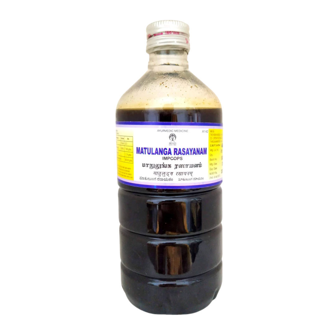 Shop Matulanga rasayanam 450ml at price 287.00 from Impcops Online - Ayush Care