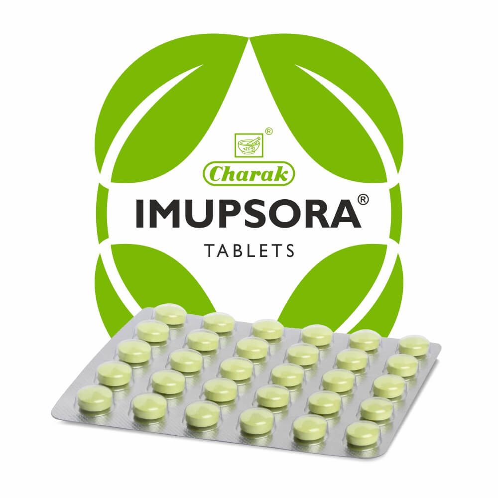 Shop Charak imupsora 30tablets at price 124.00 from Charak Online - Ayush Care