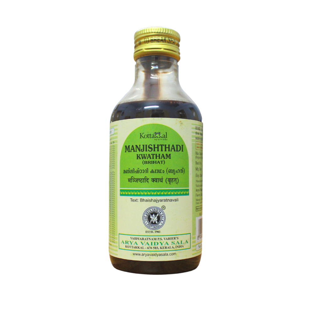 Buy Kottakkal Manjishtadi Kwatham Kashayam 200ml Online - Ayush Care