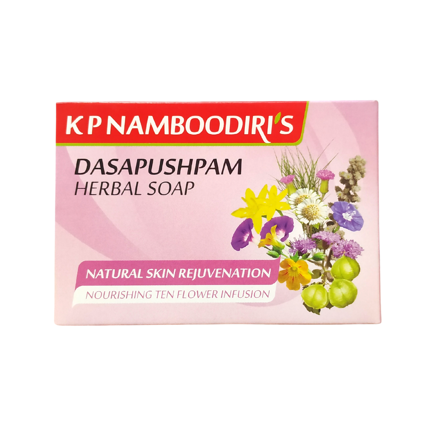 kp namboodiri dasapushpam herbal soap - 75gm