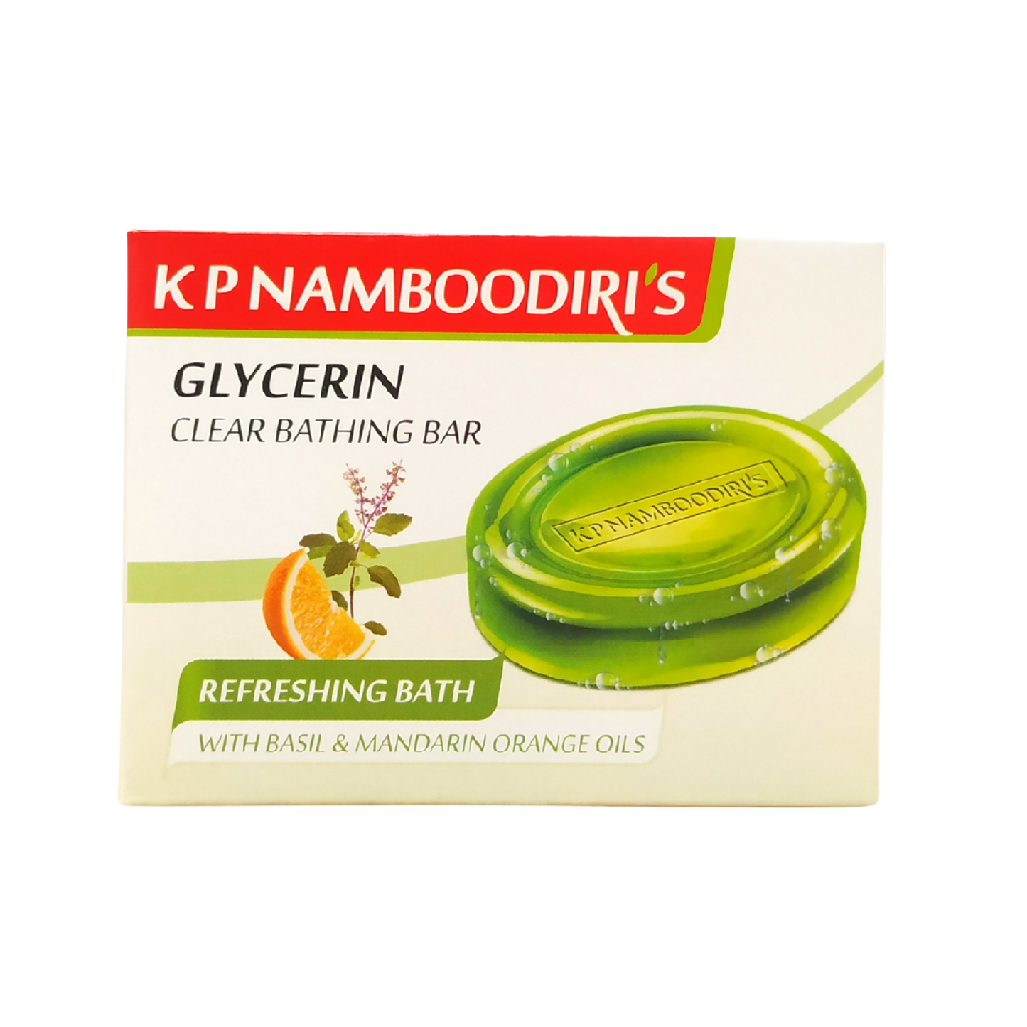 kp namboodiri's natural green glycerin soap 75g