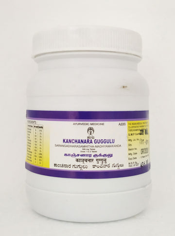 Shop Kanchanara guggulu - 200tablets at price 436.00 from Impcops Online - Ayush Care