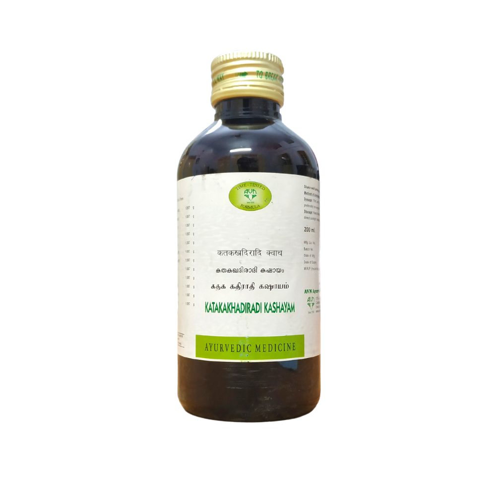 avn katakakhadiradi kashayam 200ml