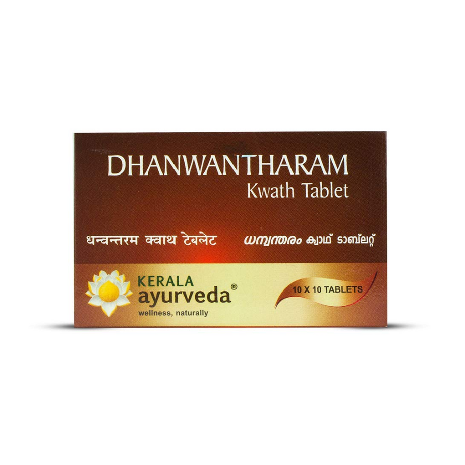 Kerala Ayurveda Dhanwantharam Kwatham Tablets - 10Tablets
