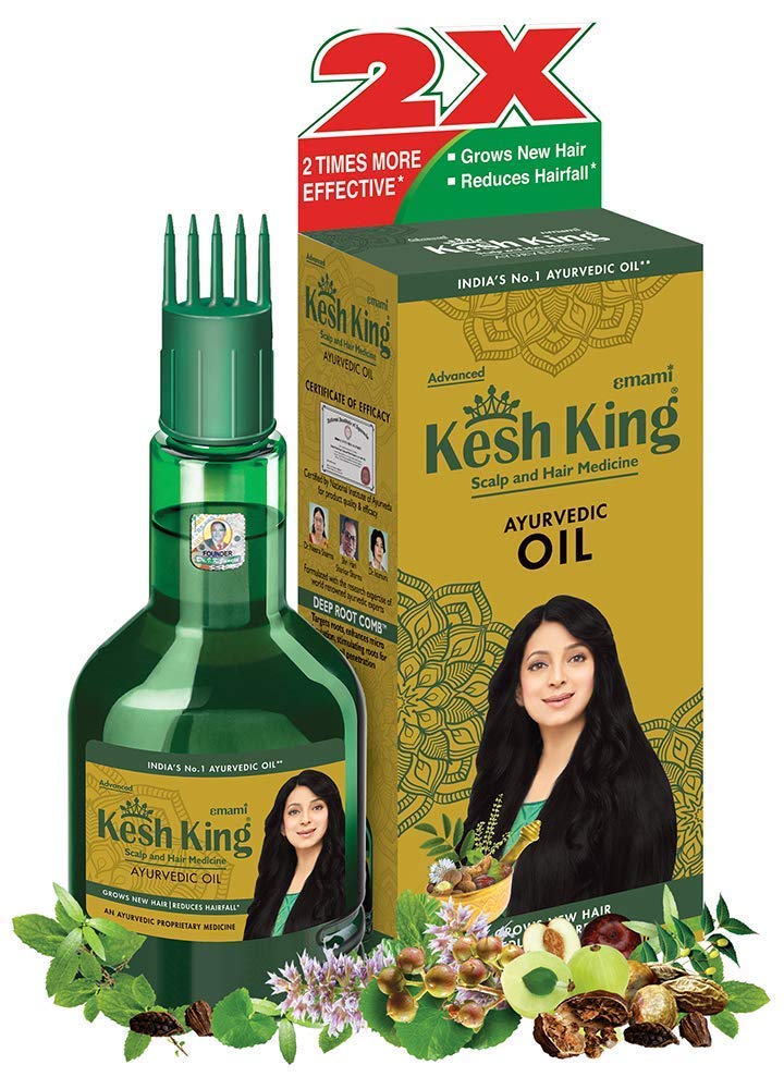 Shop Emami Kesh King Ayurvedic Hair Oil 100ml at price 170.00 from Emami Online - Ayush Care