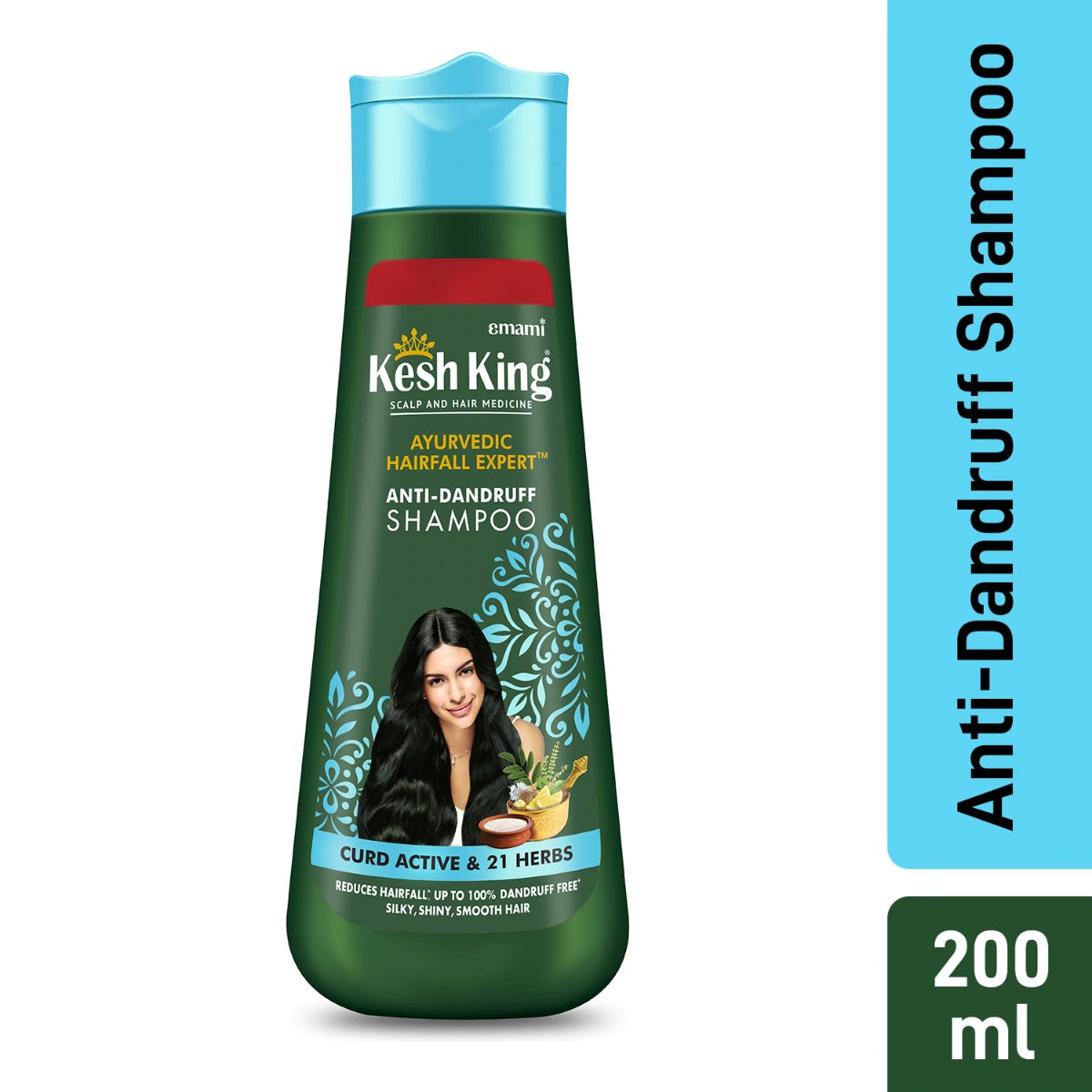 Shop Emami Keshking Anti Dandruff Shampoo 200ml at price 145.00 from Emami Online - Ayush Care