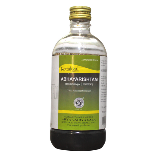 Shop Kottakkal Abhayarishta 450ml at price 85.00 from Kottakkal Online - Ayush Care