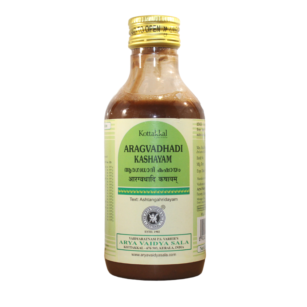 shop aragwadhadi kashayam 200ml at price 120.00 from kottakkal online - ayush care