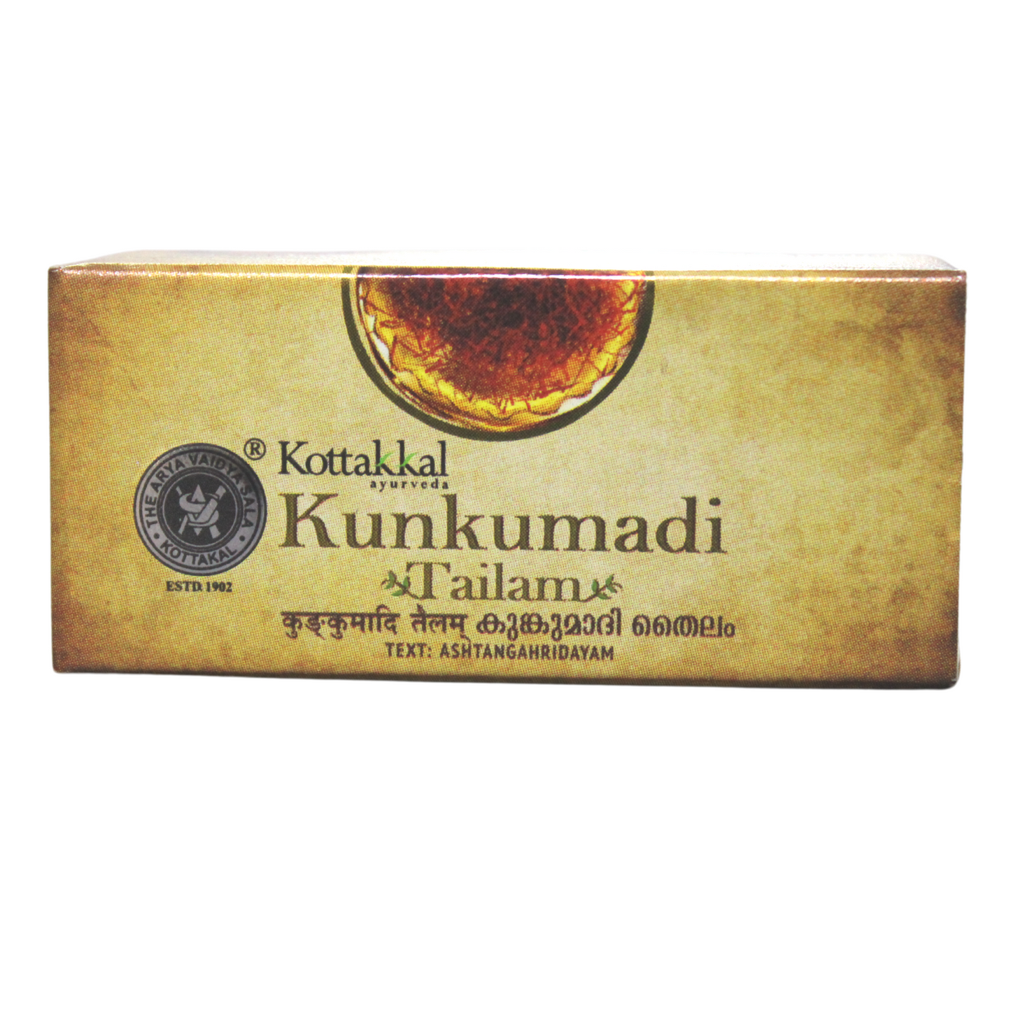 shop kottakkal kunkumadi tailam 10ml at price 455.00 from kottakkal online - ayush care