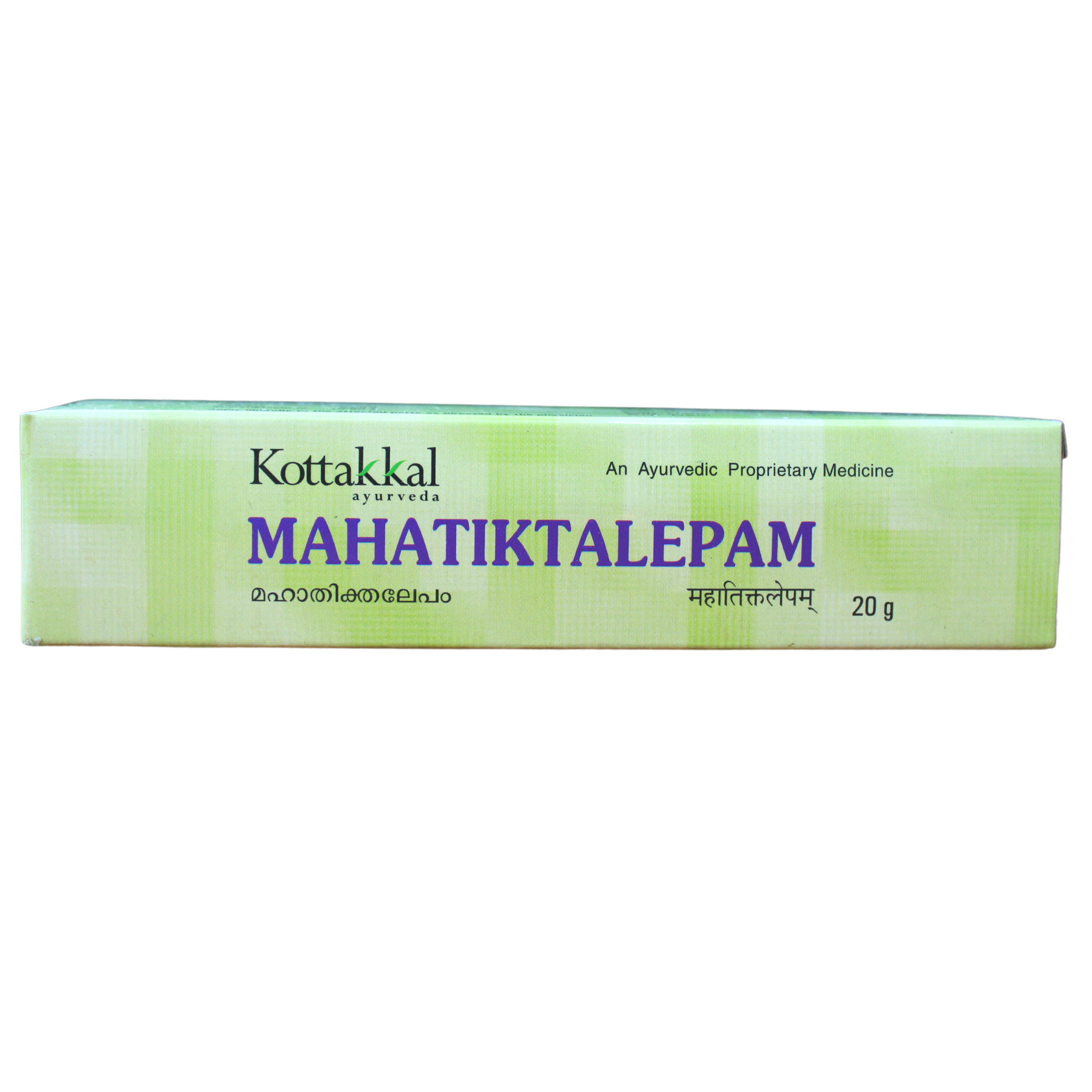 Shop Kottakkal Mahatikta Lepam 20gm at price 75.00 from Kottakkal Online - Ayush Care