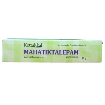 Shop Kottakkal Mahatikta Lepam 20gm at price 75.00 from Kottakkal Online - Ayush Care