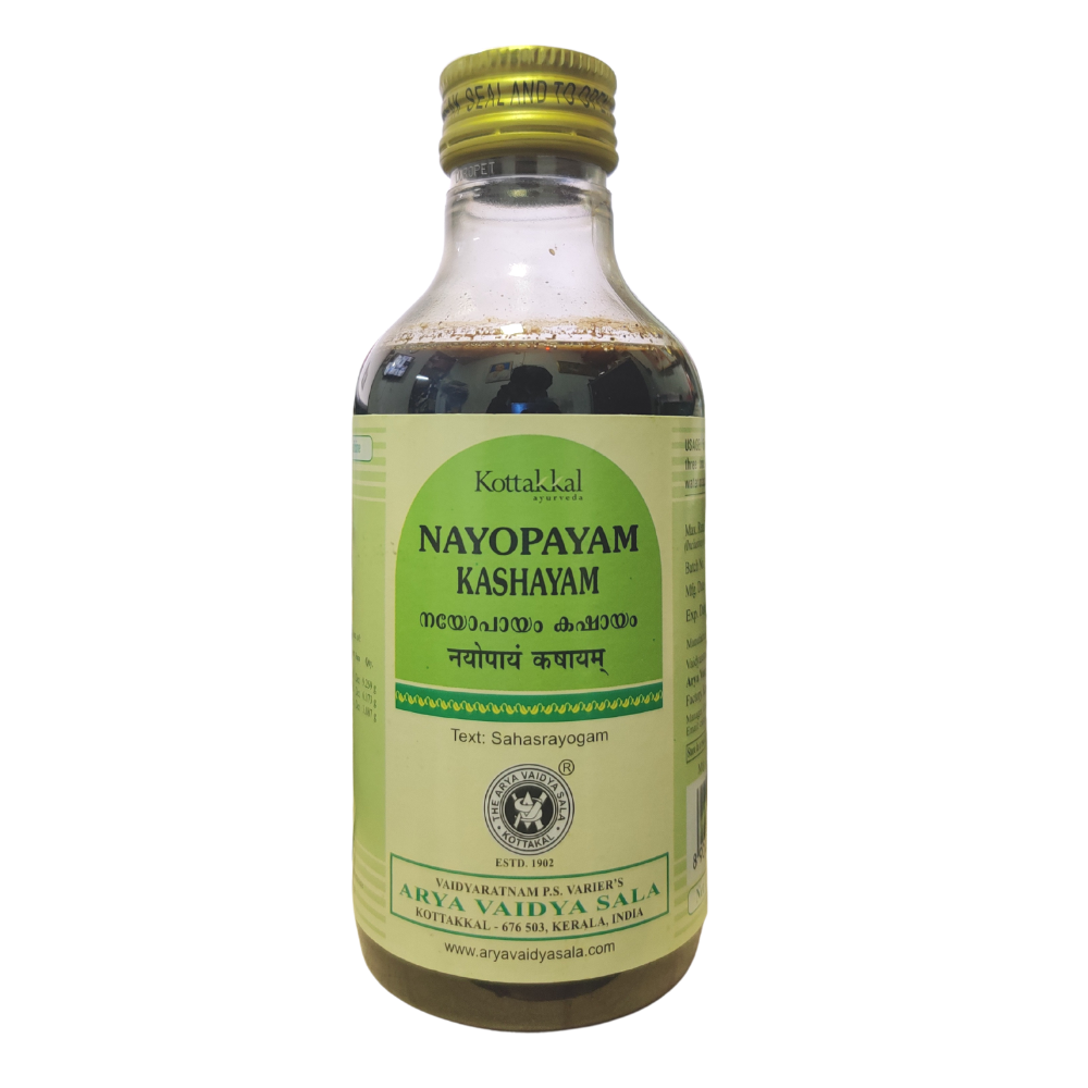 shop kottakkal nayopayam kashayam 200ml at price 155.00 from kottakkal online - ayush care