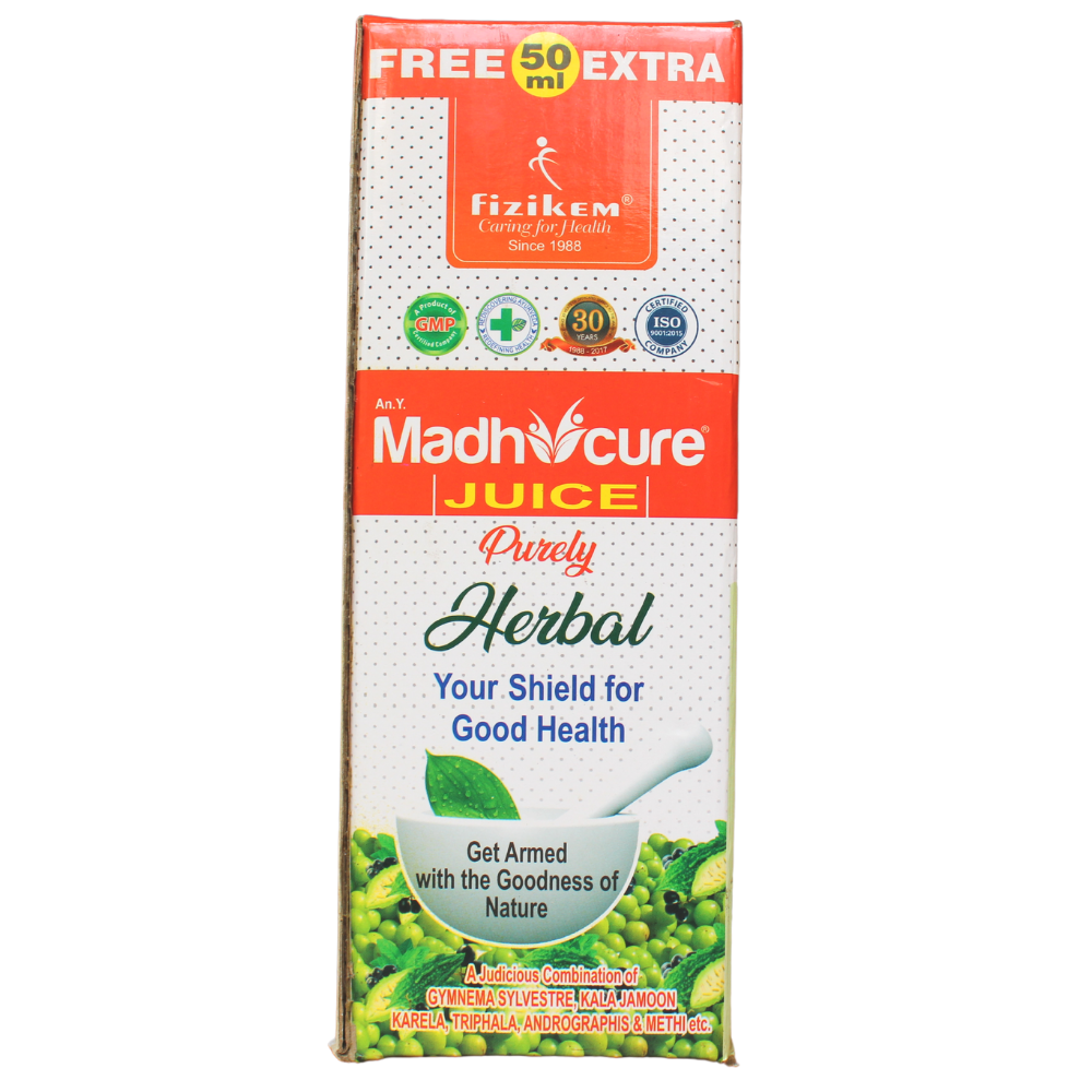 Shop Madhucure Juice 500ml at price 400.00 from Fizikem Online - Ayush Care