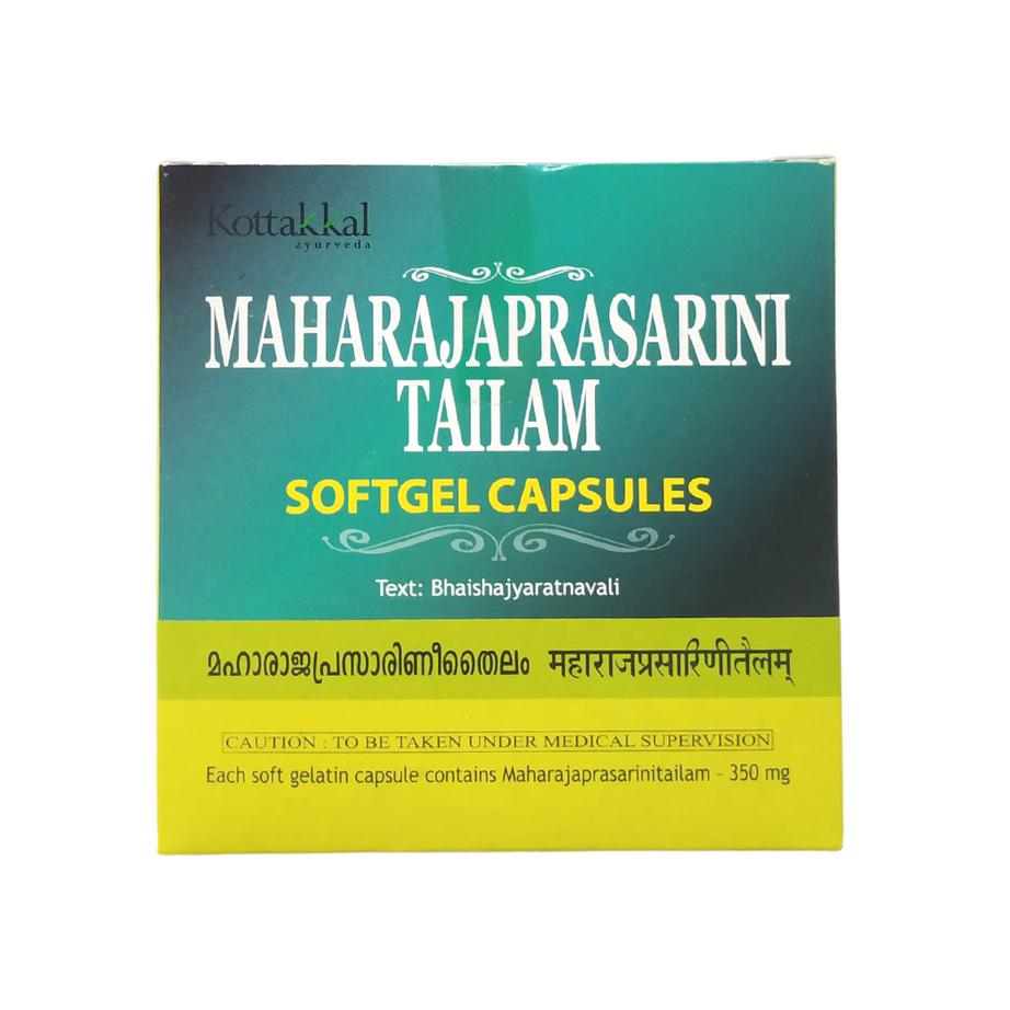 Kottakkal Maharaja Prasarini Tailam Softgel Capsules - 10Capsules