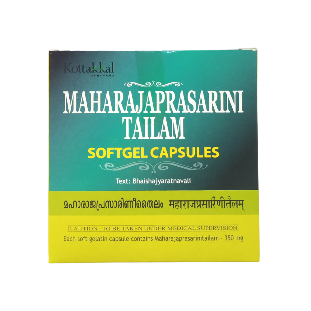 kottakkal maharaja prasarini tailam softgel capsules - 10capsules