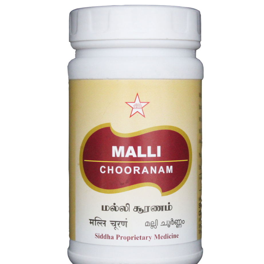 Shop Malli chooranam 100gm at price 90.00 from SKM Online - Ayush Care