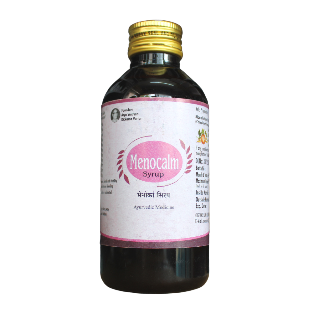 shop avp menocalm syrup 225ml at price 113.00 from avp online - ayush care