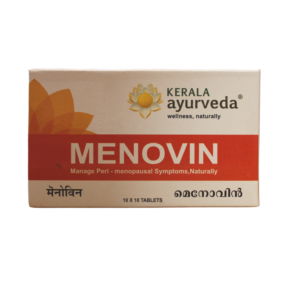Shop Menovin Tablets - 10Tablets at price 44.00 from Kerala Ayurveda Online - Ayush Care