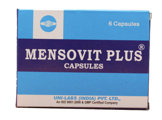 Shop Mensovit plus capsules - 6capsules at price 188.20 from Unilabs Online - Ayush Care