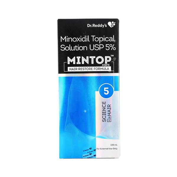 Shop Mintop Forte Topical 5% Solution 60ml at price 859.00 from Dr.Reddy's Online - Ayush Care