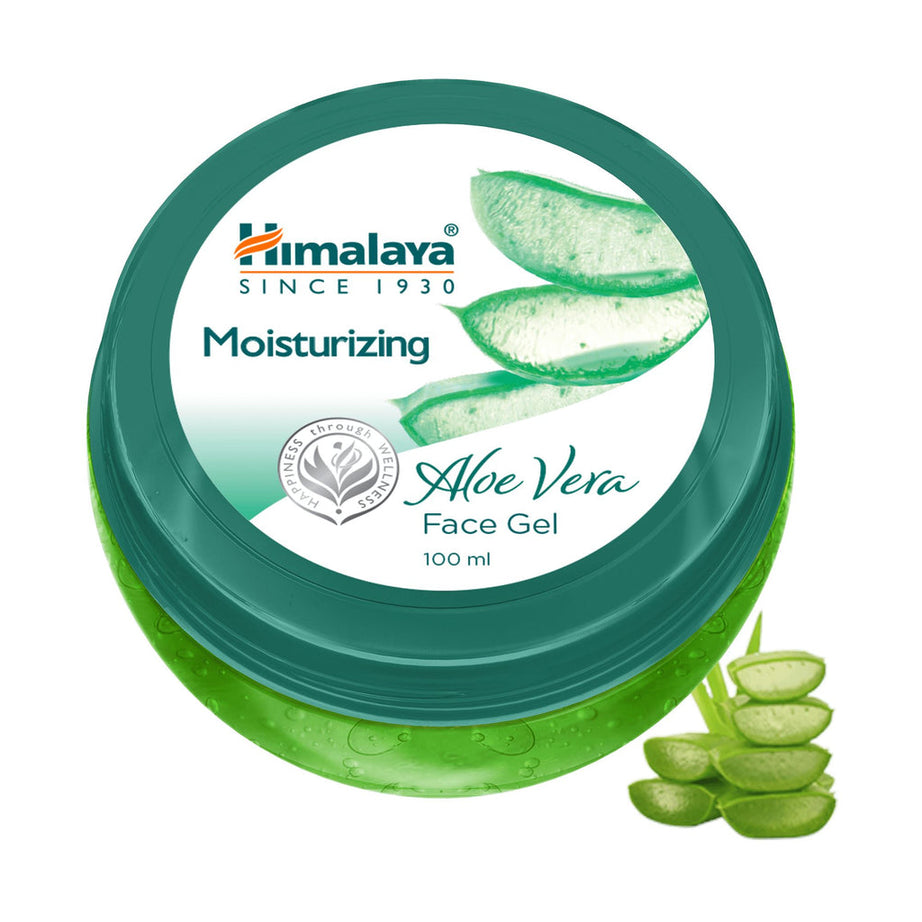 Shop Himalaya Moisturizing Aloevera Face gel 100ml at price 85.00 from Himalaya Online - Ayush Care
