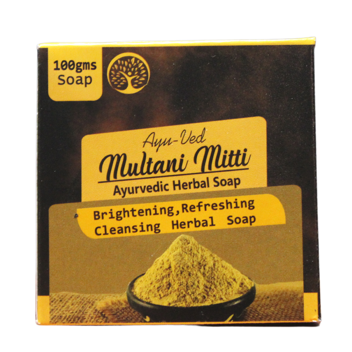 shop multanimitti herbal soap - 100gm at price 54.00 from ayuved online - ayush care