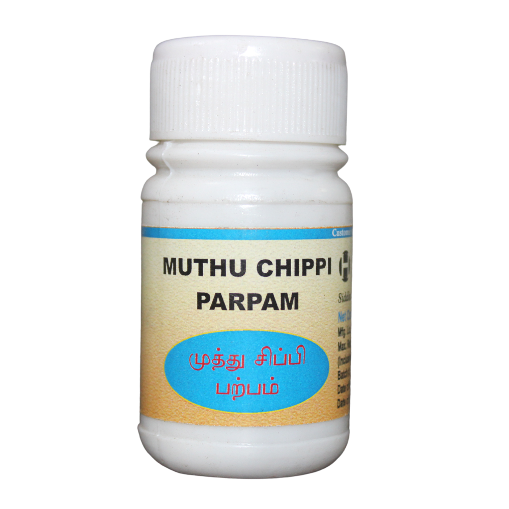 shop herboutique muthuchippi parpam 10gm at price 40.00 from herboutique online - ayush care