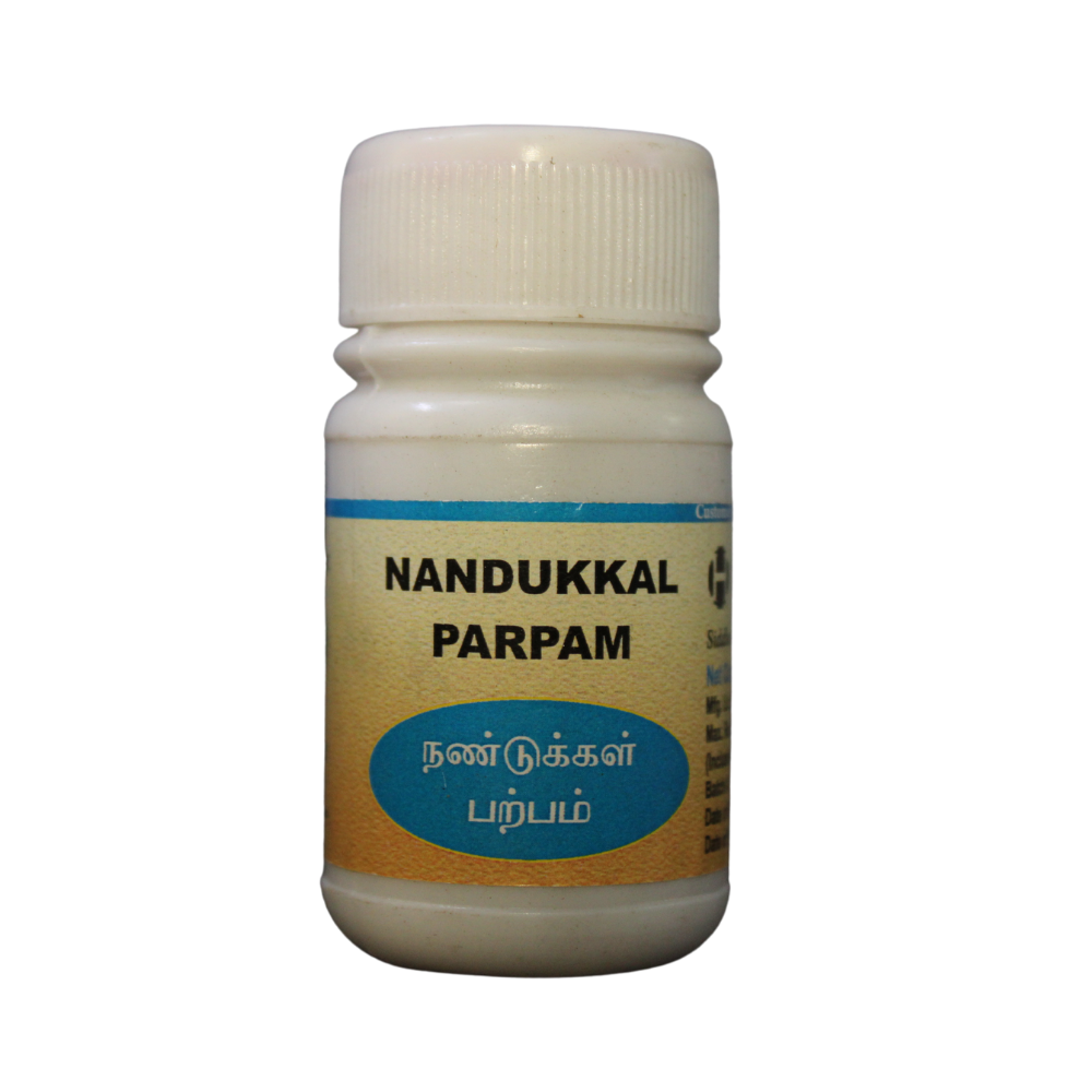 shop herboutique nandukkal parpam 10gm at price 140.00 from herboutique online - ayush care