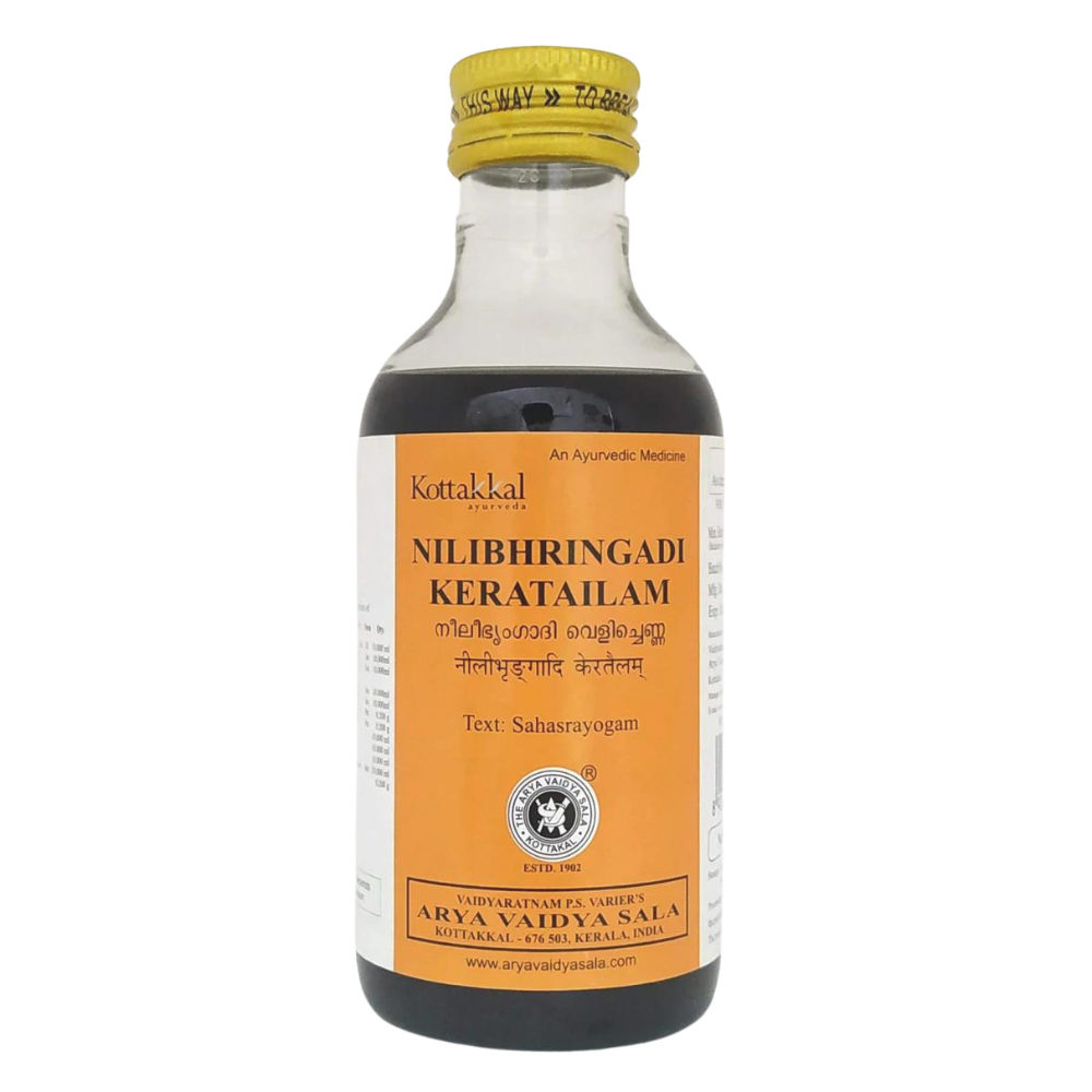 Buy Neelibringadhi Kera Thailam 200ml ( Coconut Oil ) Online - Ayush Care