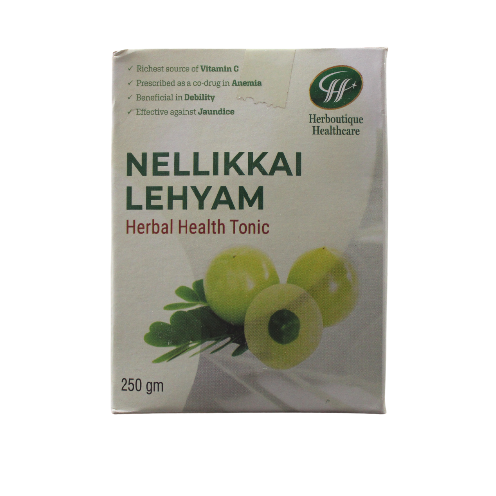 shop herboutique nellikkai lehyam 250gm at price 150.00 from herboutique online - ayush care