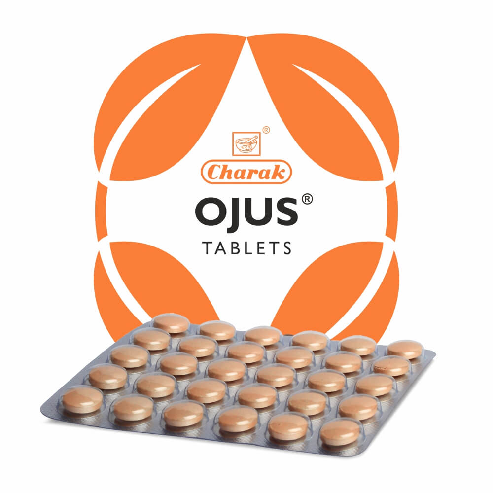 shop ojus tablets - 30tablets at price 105.00 from charak online - ayush care