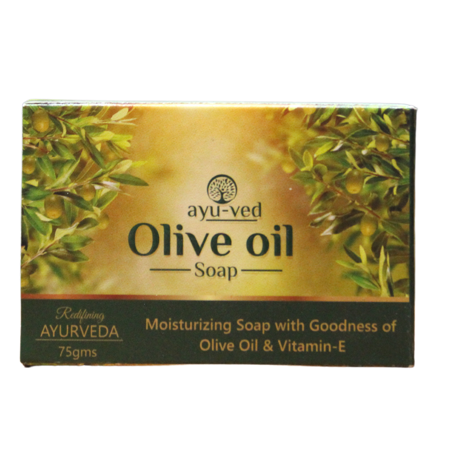 Shop Olive Oil Soap 75gm at price 72.00 from Ayuved Online - Ayush Care
