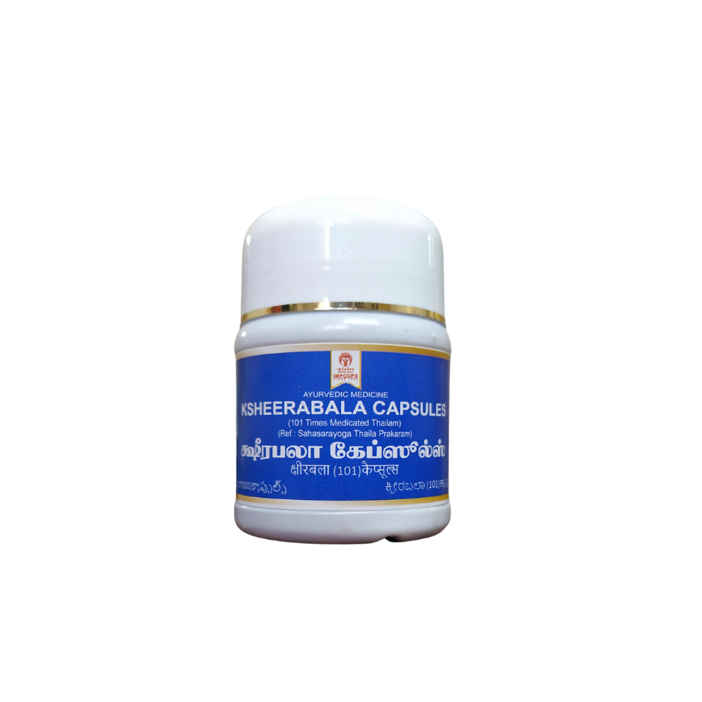 impcops ksheerabala 101 thailam capsules - 120capsules