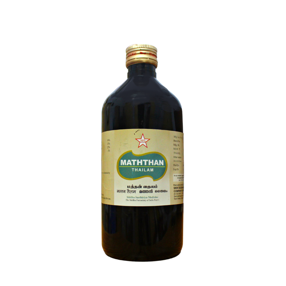 Buy Mathan Thailam 500ml Online - Ayush Care