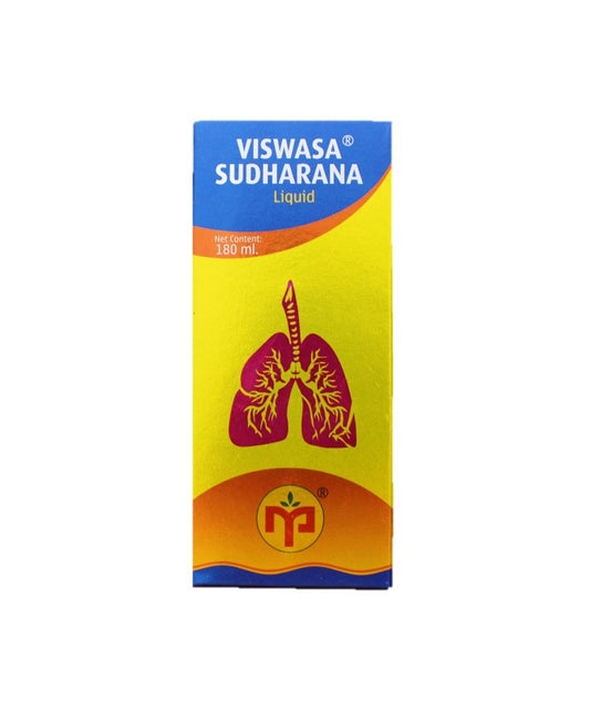 Shop Viswasa Sudharna Syrup 180ml at price 265.00 from Maruti Pharma Online - Ayush Care
