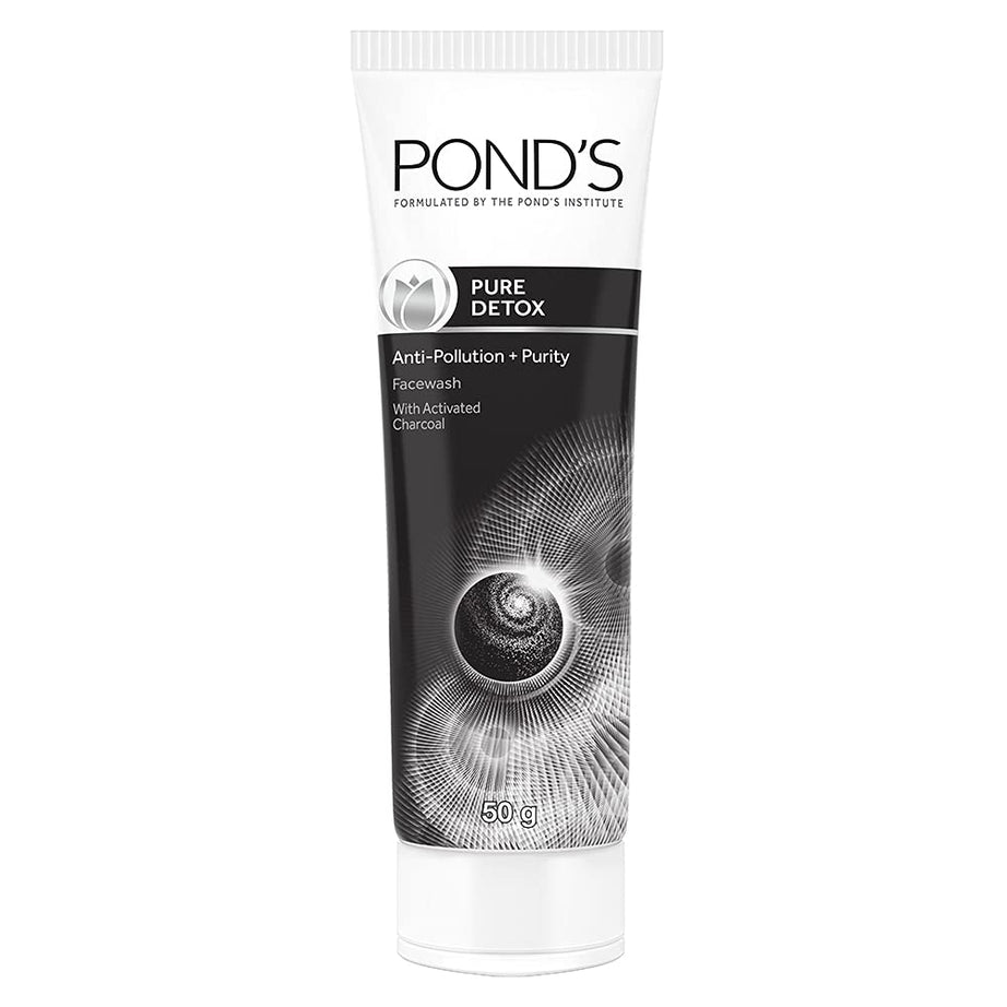 Shop Ponds Pure Detox Facewash 50gm at price 110.00 from Ponds Online - Ayush Care