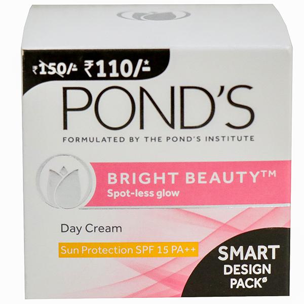 shop ponds bright beauty cream 35gm at price 110.00 from ponds online - ayush care