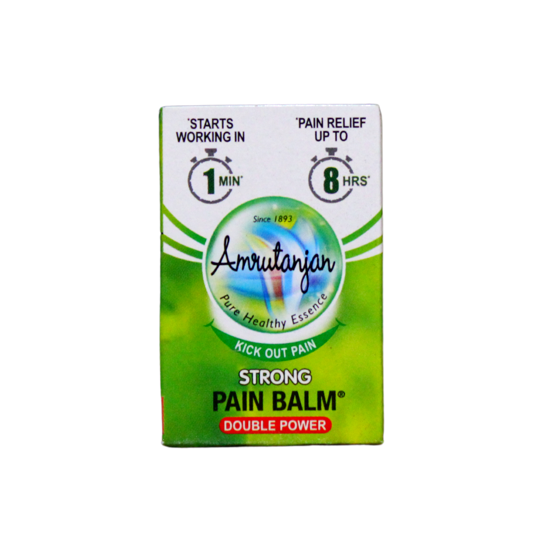 Shop Amrutanjan Strong Double Power Painbalm 8ml at price 40.00 from Amrutanjan Online - Ayush Care