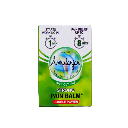 Shop Amrutanjan Strong Double Power Painbalm 8ml at price 40.00 from Amrutanjan Online - Ayush Care