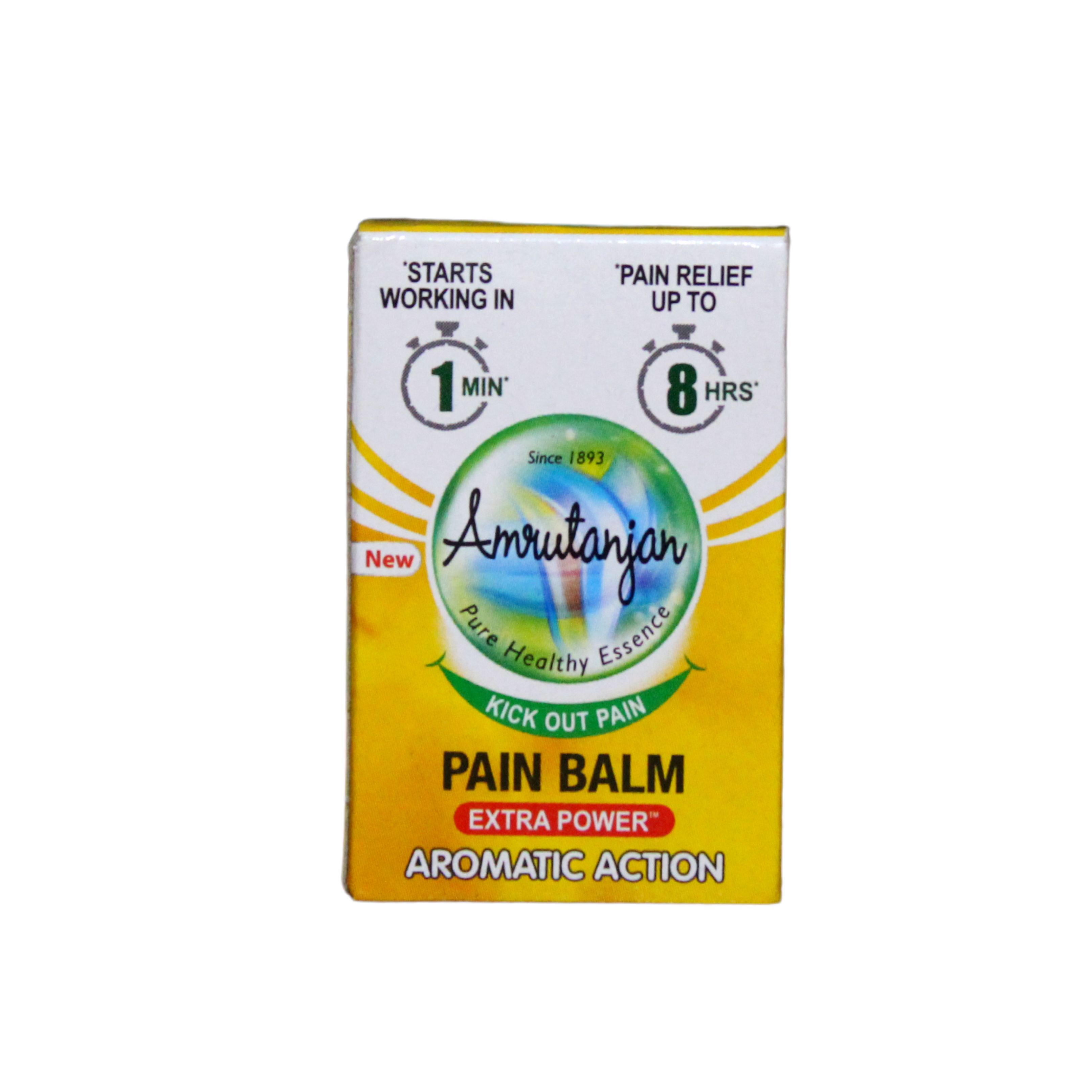 Shop Amrutanjan Pain Balm Extra Power 8ml at price 40.00 from Amrutanjan Online - Ayush Care