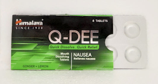 Shop Q-Dee Nausea tablets - 8tablets at price 30.00 from Himalaya Online - Ayush Care