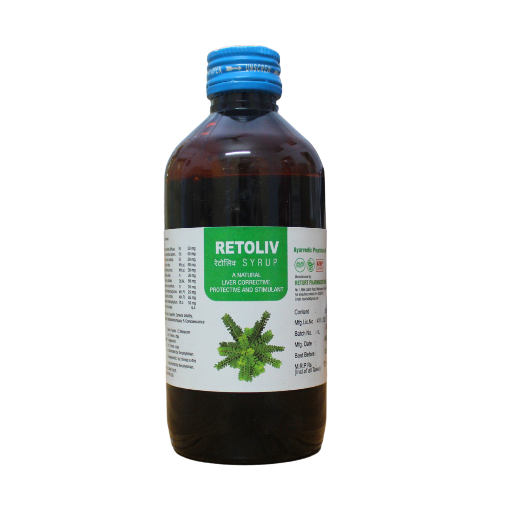Buy Retoliv Syrup 200ml Online - Ayush Care