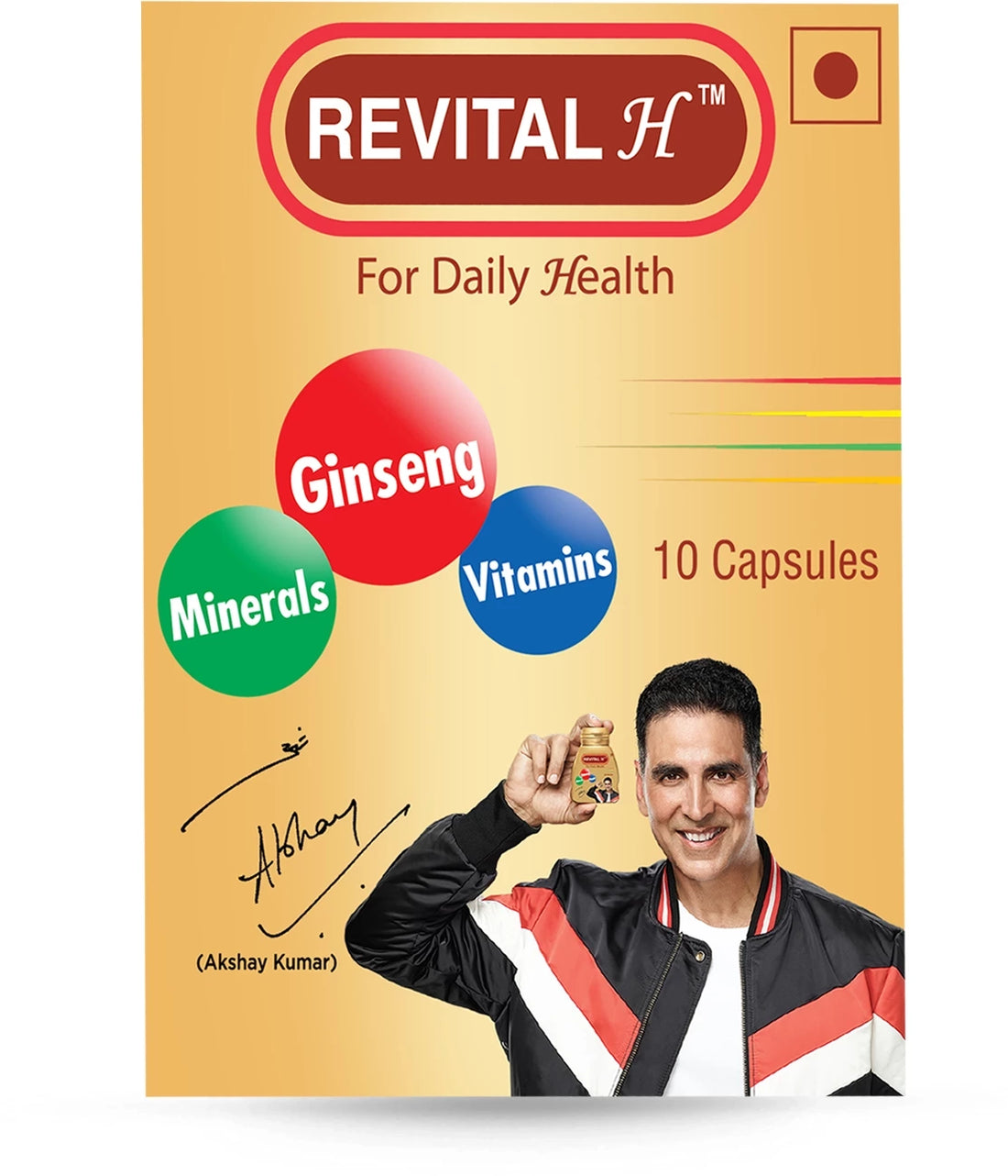 Shop Revital-H Capsules - 10 Capsules at price 110.00 from Sun Pharma Online - Ayush Care