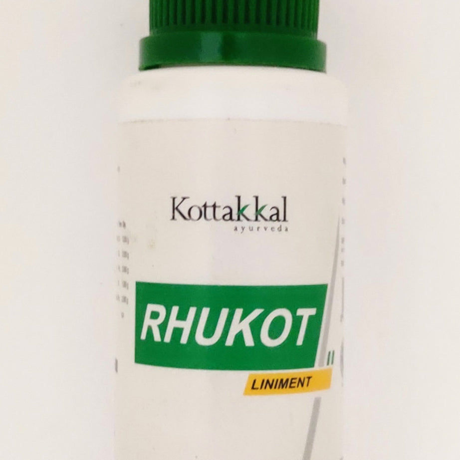 Shop Rhukot liniment oil 60ml at price 110.00 from Kottakkal Online - Ayush Care