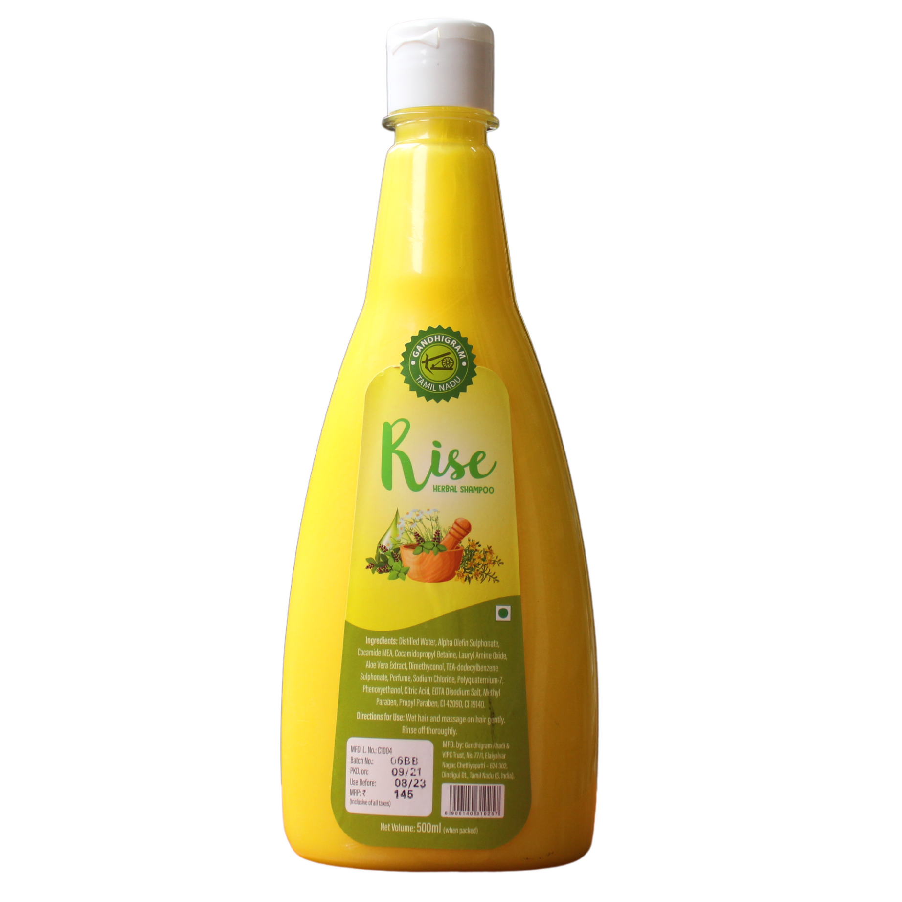 Shop Rise Herbal Shampoo - 500gm at price 145.00 from Gandhigram Online - Ayush Care
