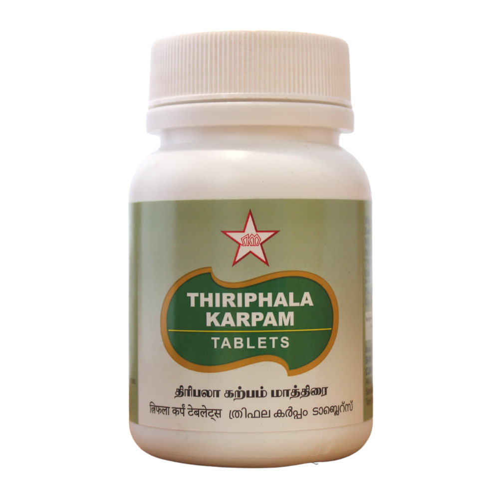 Shop SKM Thiripala Karpam Tablets - 60 Tablets at price 185.00 from SKM Online - Ayush Care