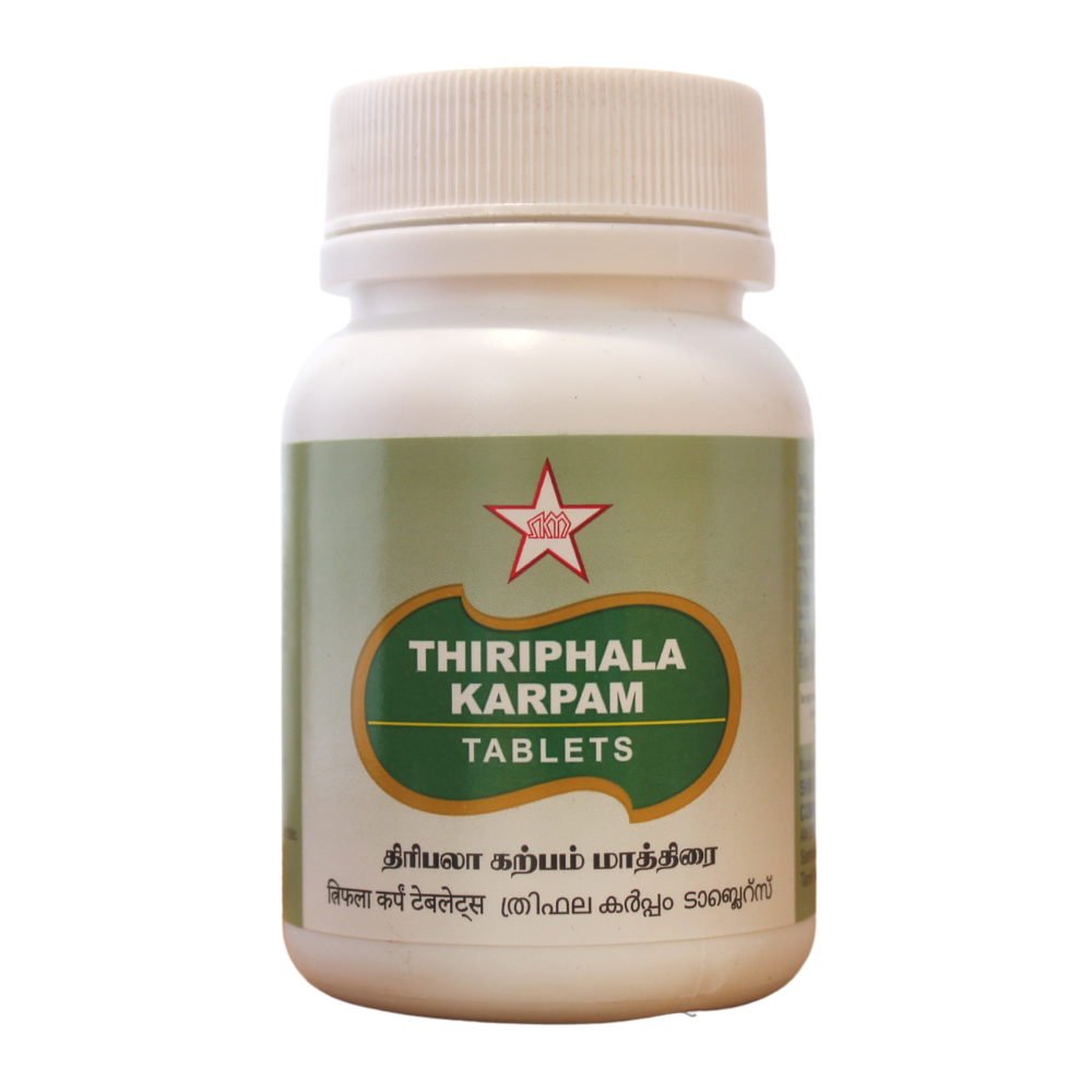 shop skm thiripala karpam tablets - 60 tablets at price 185.00 from skm online - ayush care