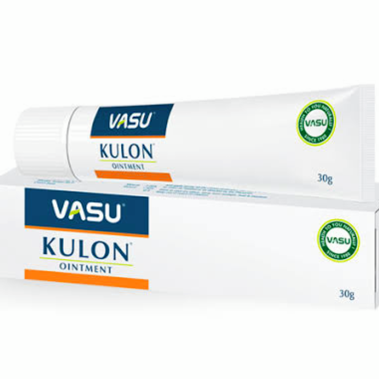 Shop Vasu Kulon Ointment 30gm at price 90.00 from Vasu herbals Online - Ayush Care